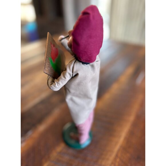 Byers Choice Carolers "Male Artist" With Palette & Brushes 1999 - Picture 5 of 7